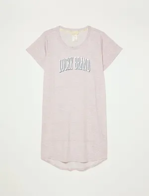 Lucky Brand Sleep Shirt Coral Pink Lucky Brand