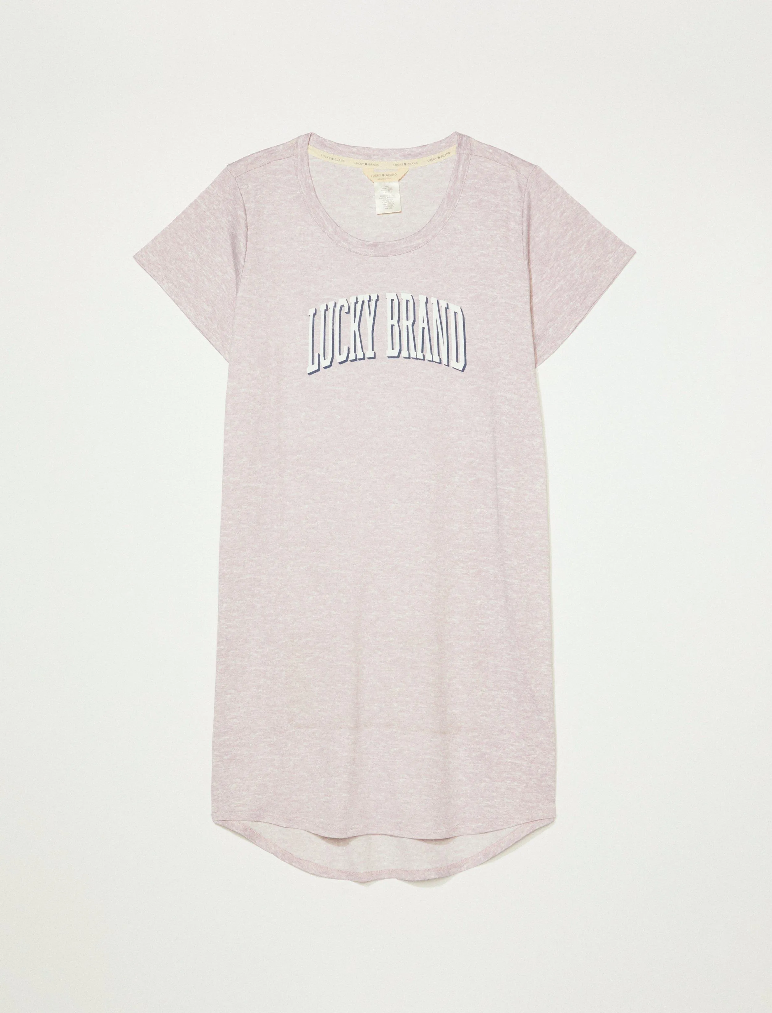 Lucky Brand Sleep Shirt Coral Pink Lucky Brand