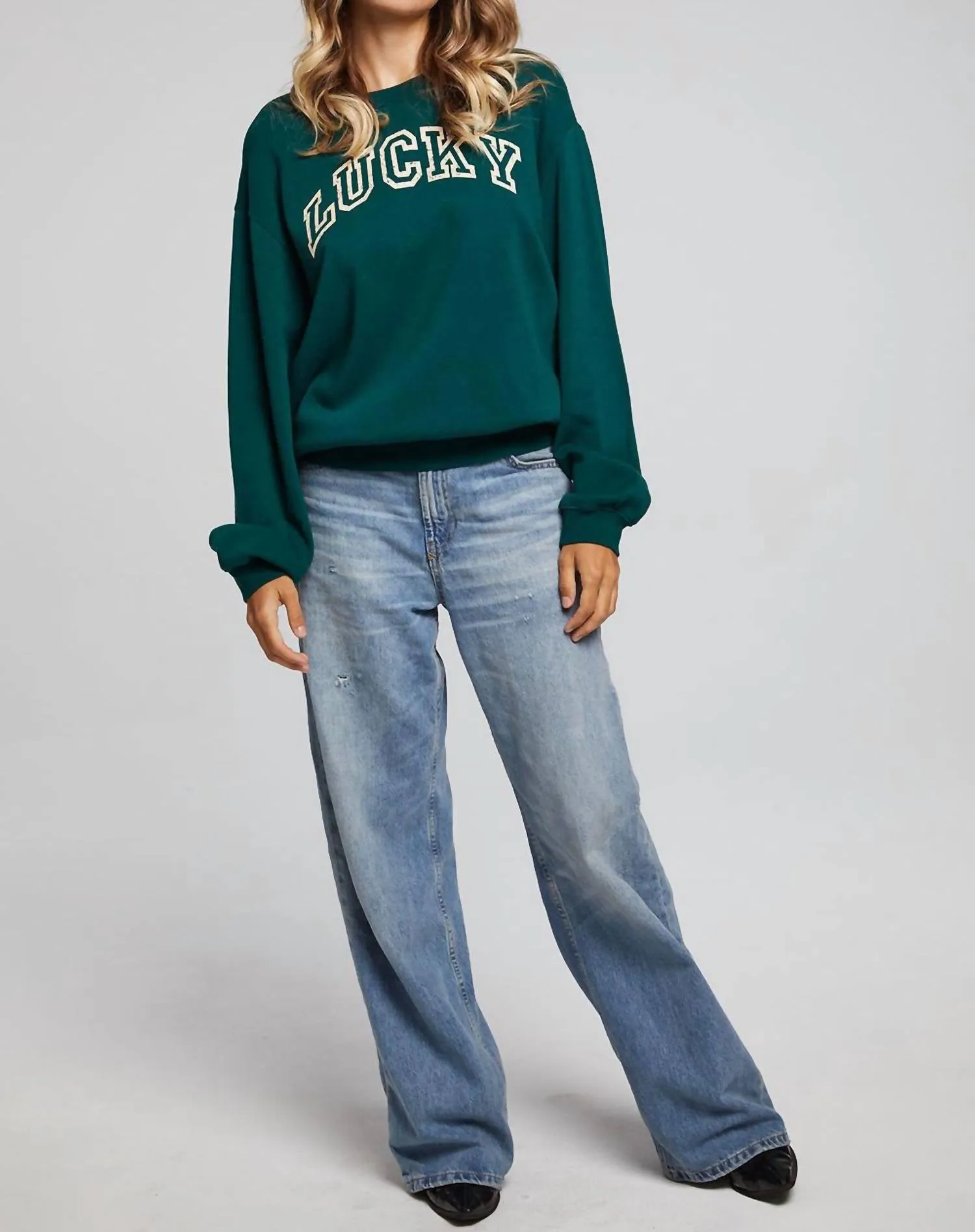 Lucky Sweatshirt In Bluegrass