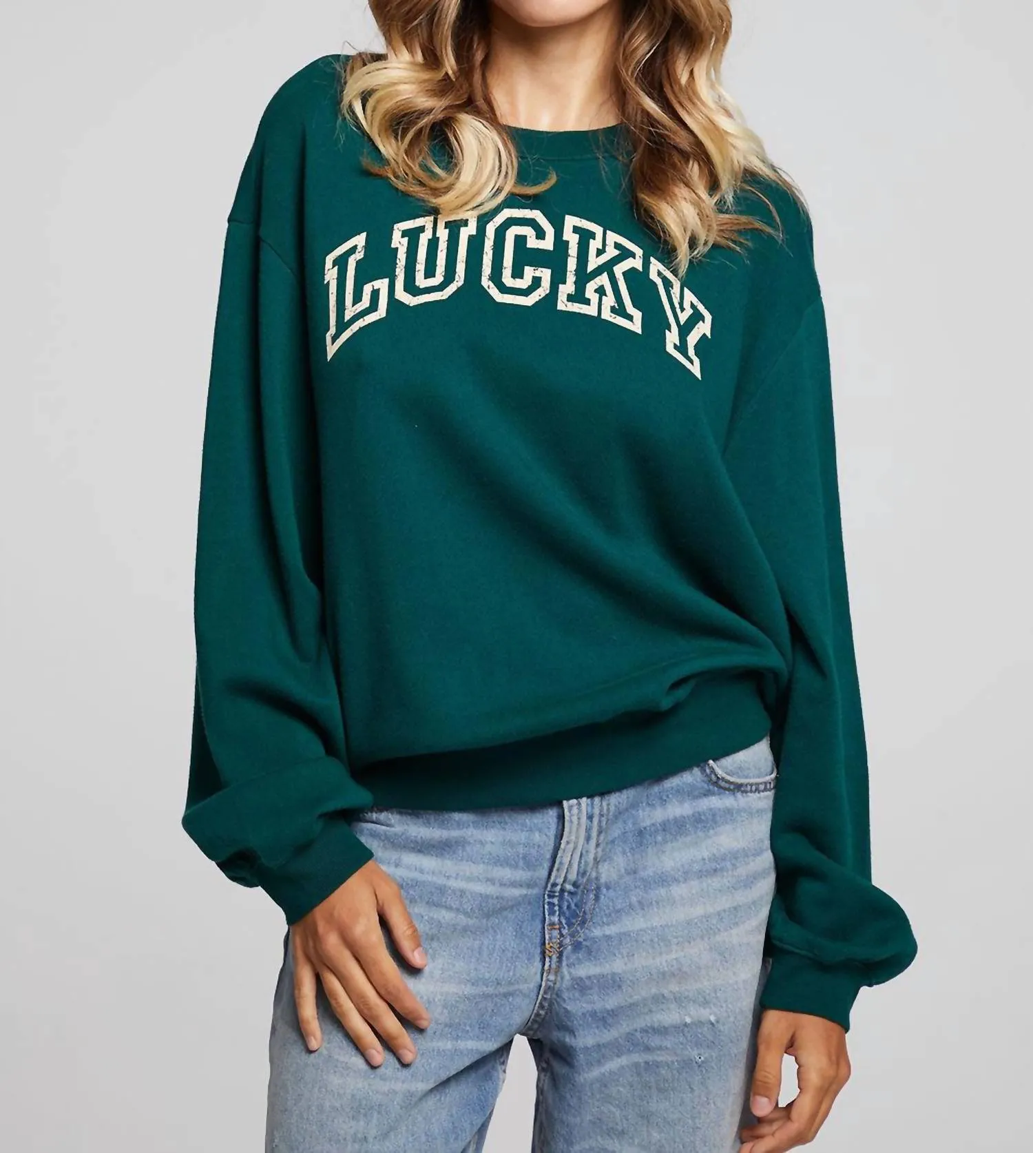 Lucky Sweatshirt In Bluegrass