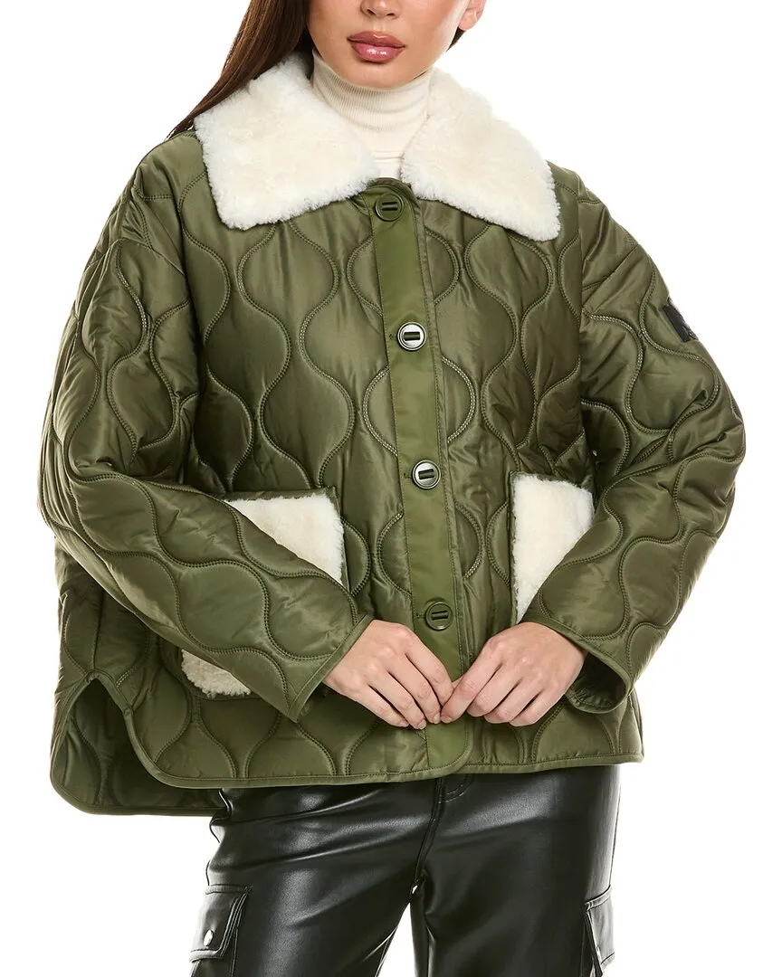 Mackage Kenzy Wool Shearling Jacket