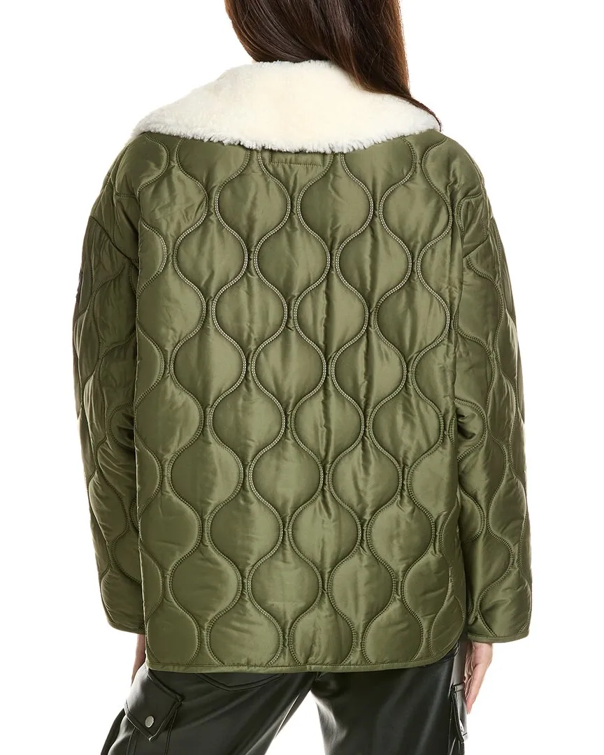 Mackage Kenzy Wool Shearling Jacket