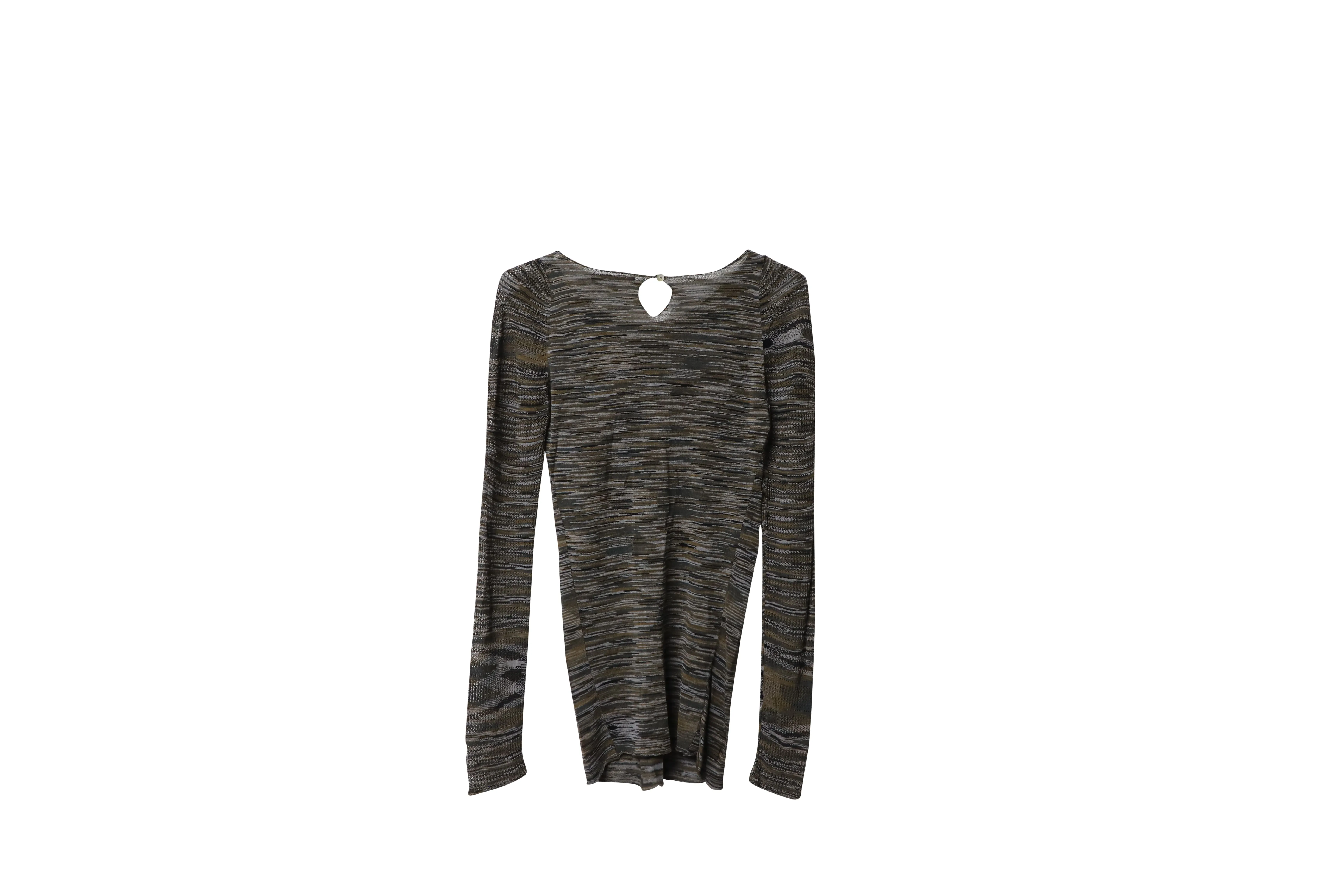 Maje Knitted Top and Scarf in Multicolor Viscose