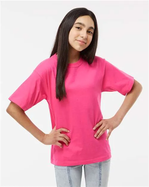 M&O 4850 Youth Gold Soft Touch T-Shirt