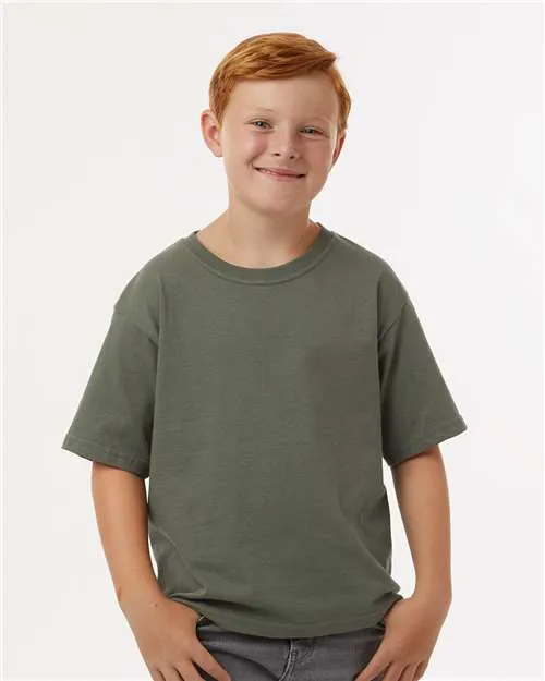 M&O 4850 Youth Gold Soft Touch T-Shirt