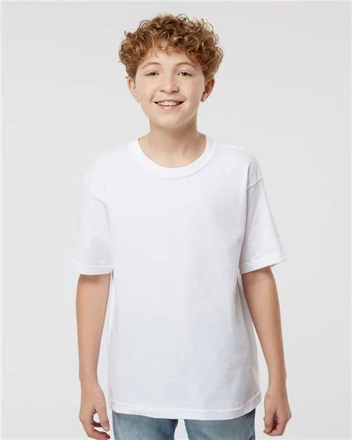 M&O 4850 Youth Gold Soft Touch T-Shirt