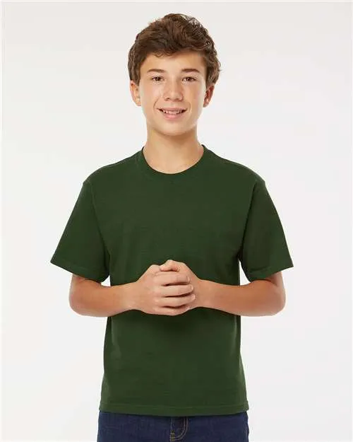 M&O 4850 Youth Gold Soft Touch T-Shirt