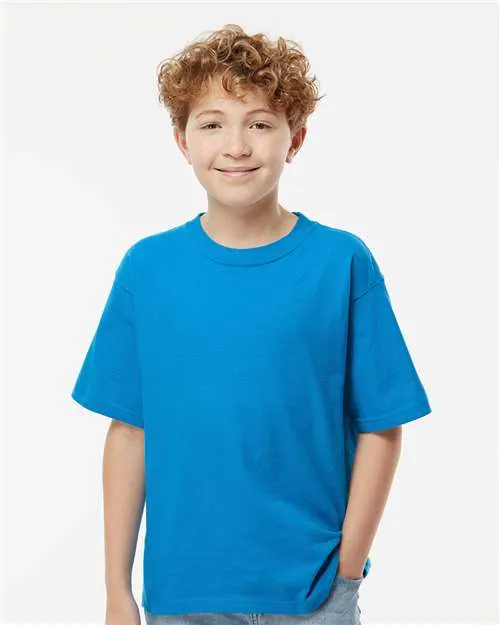 M&O 4850 Youth Gold Soft Touch T-Shirt
