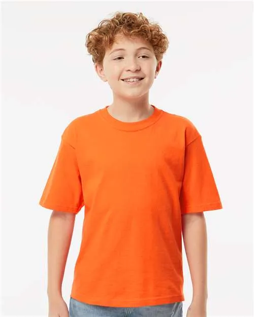 M&O 4850 Youth Gold Soft Touch T-Shirt