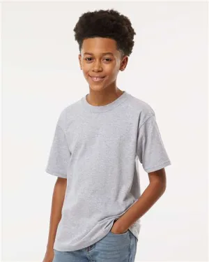 M&O 4850 Youth Gold Soft Touch T-Shirt