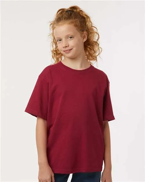 M&O 4850 Youth Gold Soft Touch T-Shirt