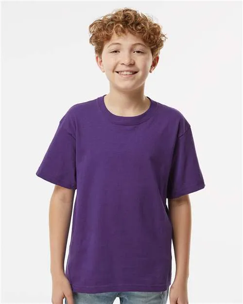 M&O 4850 Youth Gold Soft Touch T-Shirt