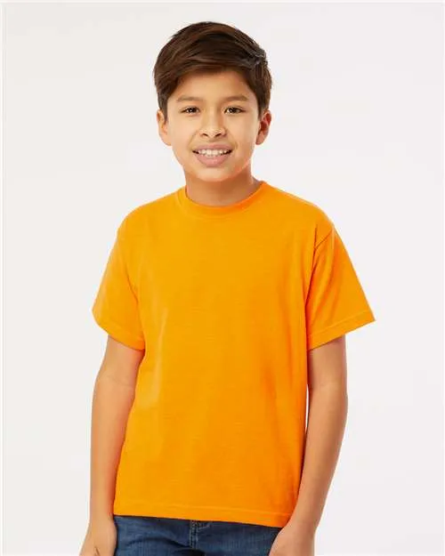 M&O 4850 Youth Gold Soft Touch T-Shirt