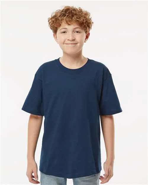 M&O 4850 Youth Gold Soft Touch T-Shirt