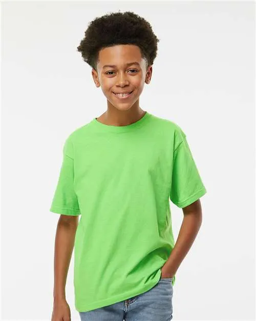 M&O 4850 Youth Gold Soft Touch T-Shirt