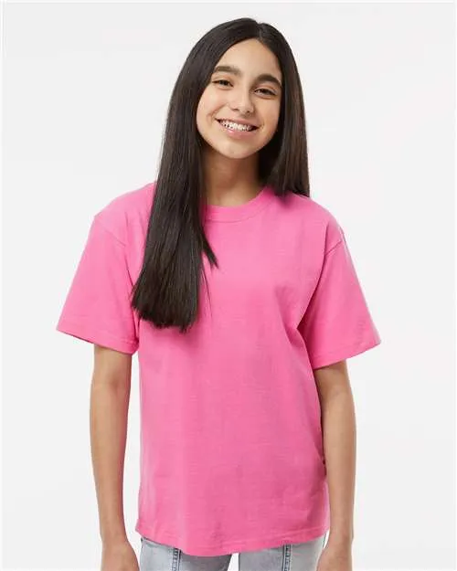 M&O 4850 Youth Gold Soft Touch T-Shirt