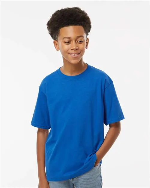 M&O 4850 Youth Gold Soft Touch T-Shirt