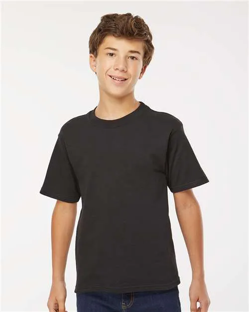 M&O 4850 Youth Gold Soft Touch T-Shirt