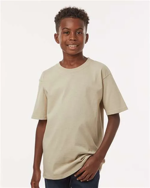 M&O 4850 Youth Gold Soft Touch T-Shirt