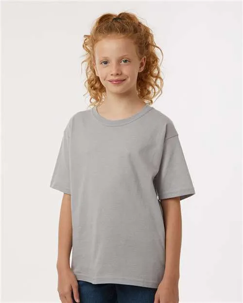 M&O 4850 Youth Gold Soft Touch T-Shirt