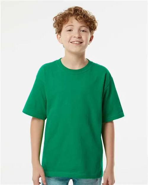 M&O 4850 Youth Gold Soft Touch T-Shirt