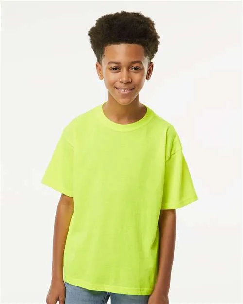 M&O 4850 Youth Gold Soft Touch T-Shirt