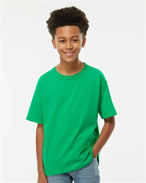 M&O 4850 Youth Gold Soft Touch T-Shirt