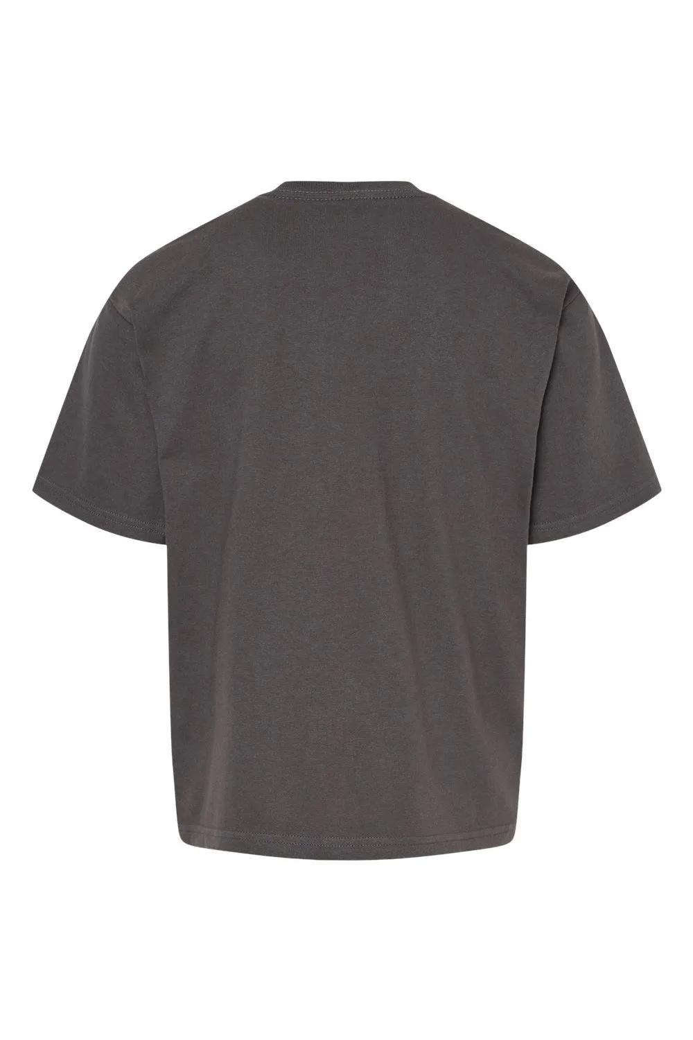 M&O Youth Gold Soft Touch Short Sleeve Crewneck T-Shirt - Charcoal Grey