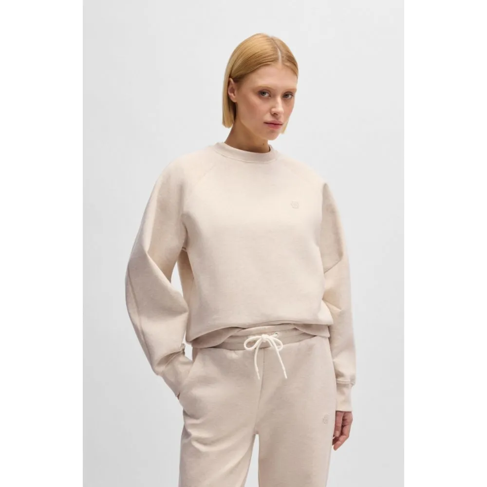 Melange sweatshirt with Double B monogram