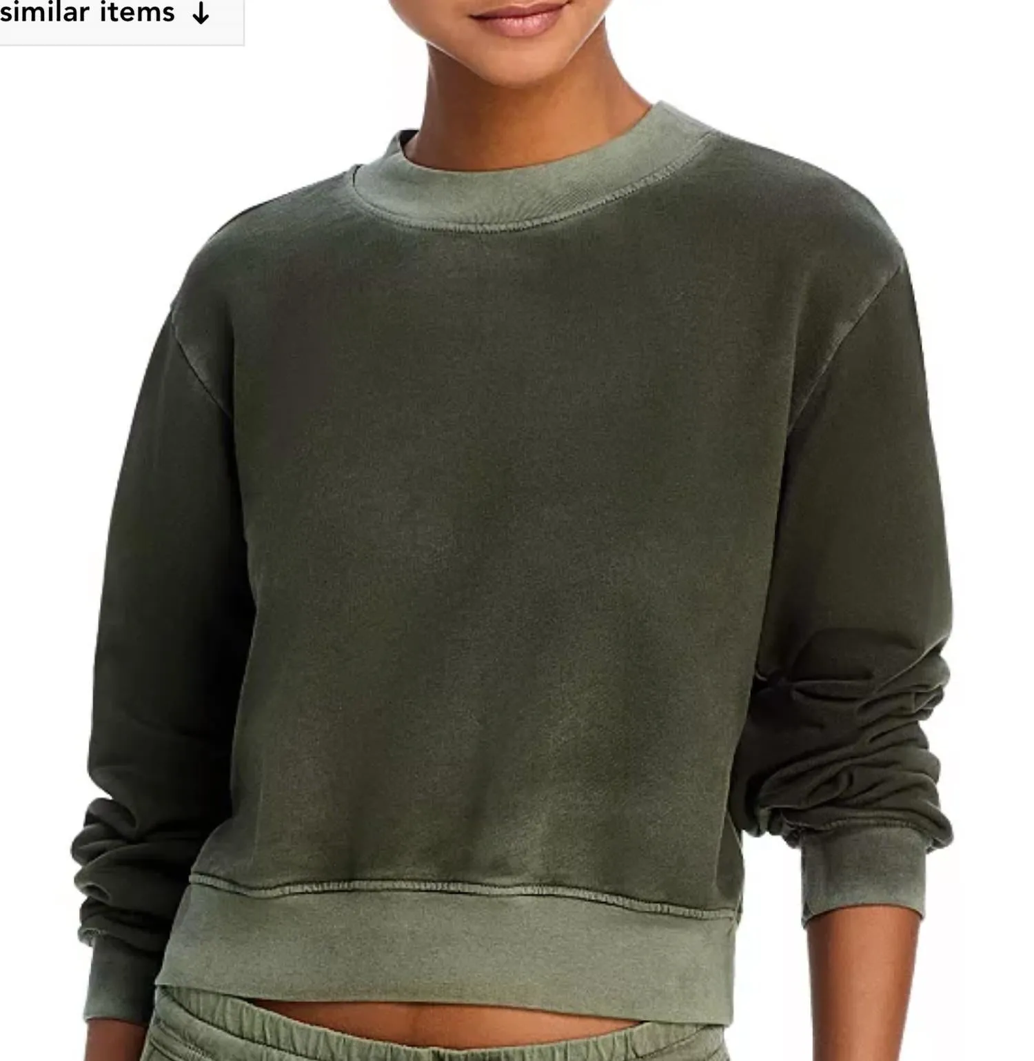 Milan Crew Sweatshirt In Vintage Alpine