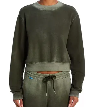 Milan Crew Sweatshirt In Vintage Alpine