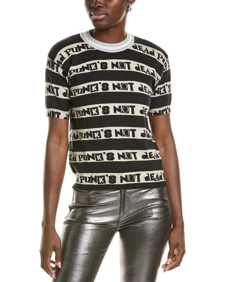 Minnie Rose Cashmere-Blend T-Shirt