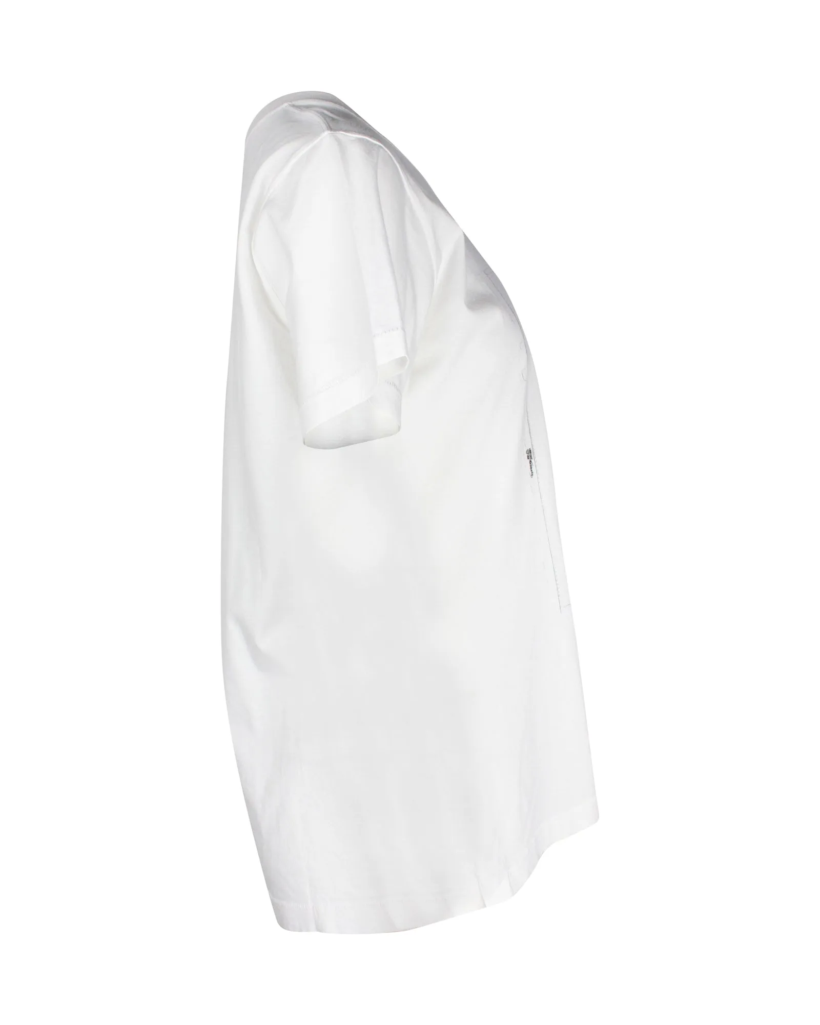 MM6 Maison Margiela T-Shirt in White Cotton