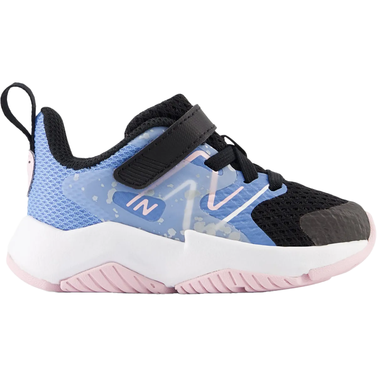New Balance Youth Toddler Rave Run v2 Bungee Lace with Top Strap
