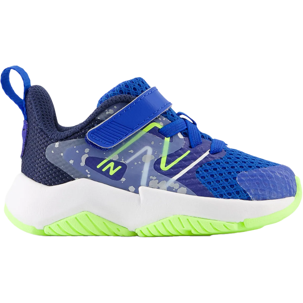 New Balance Youth Toddler Rave Run v2 Bungee Lace with Top Strap