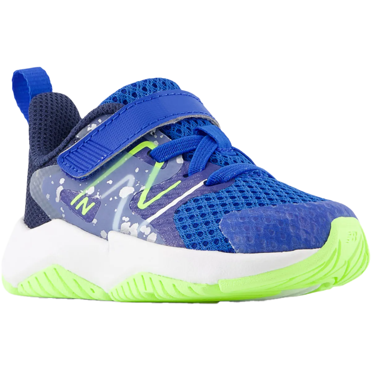 New Balance Youth Toddler Rave Run v2 Bungee Lace with Top Strap