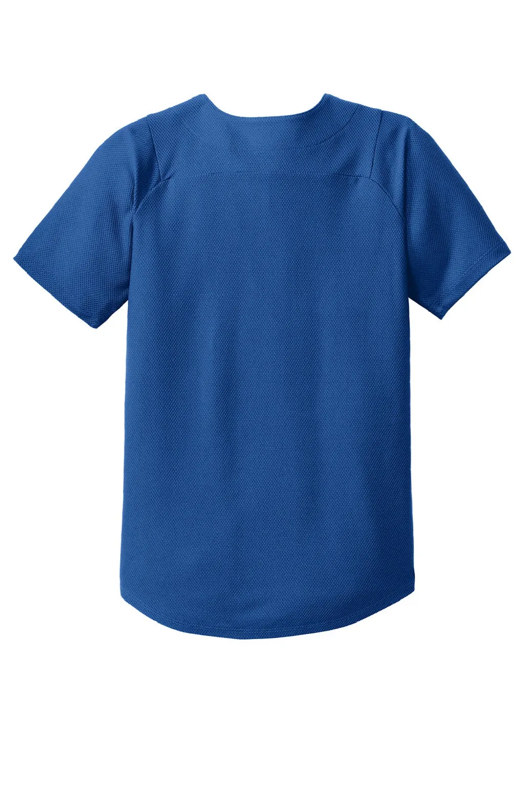 New Era Youth Diamond Era Moisture Wicking Short Sleeve Jersey - Royal Blue
