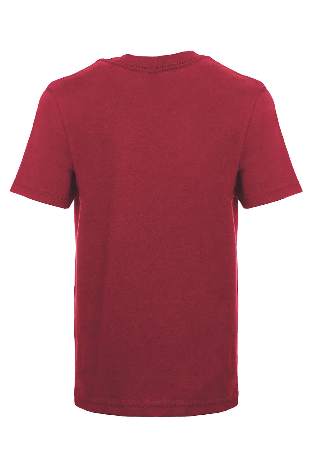 Next Level Youth Fine Jersey Short Sleeve Crewneck T-Shirt - Cardinal Red