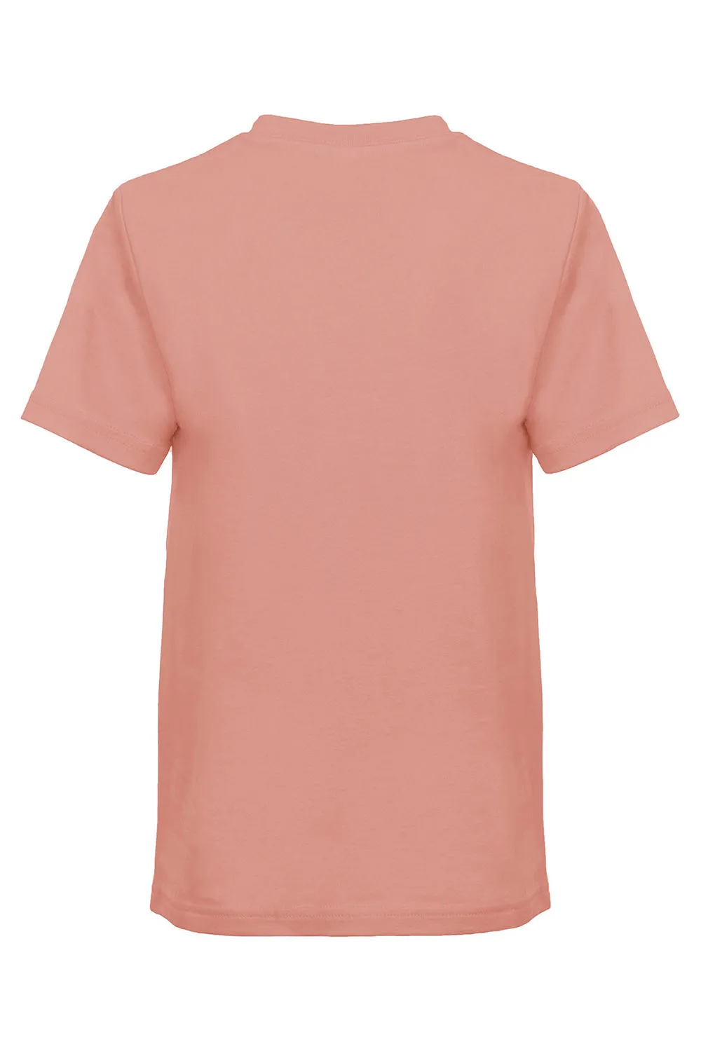 Next Level Youth Fine Jersey Short Sleeve Crewneck T-Shirt - Desert Pink