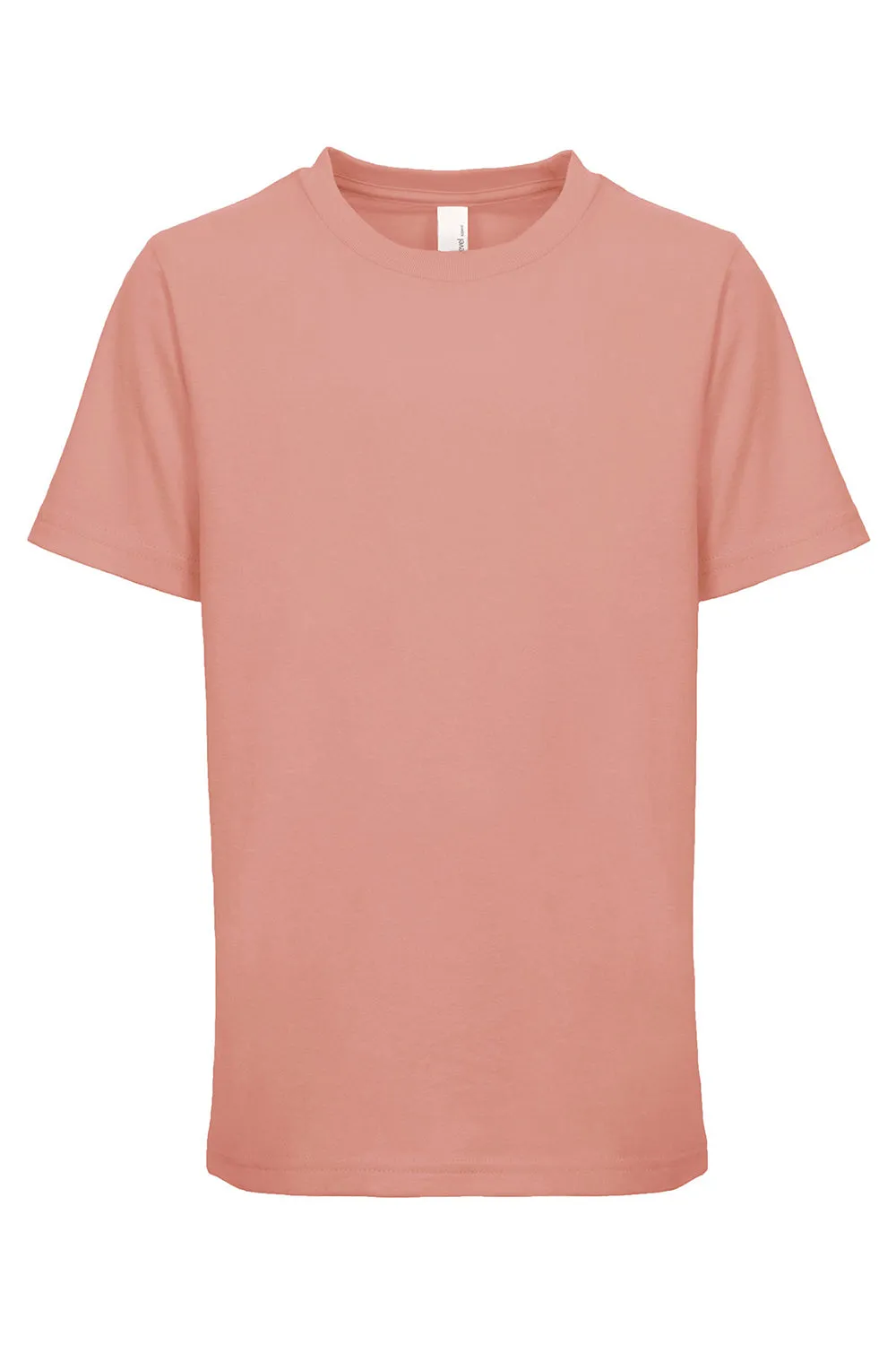 Next Level Youth Fine Jersey Short Sleeve Crewneck T-Shirt - Desert Pink