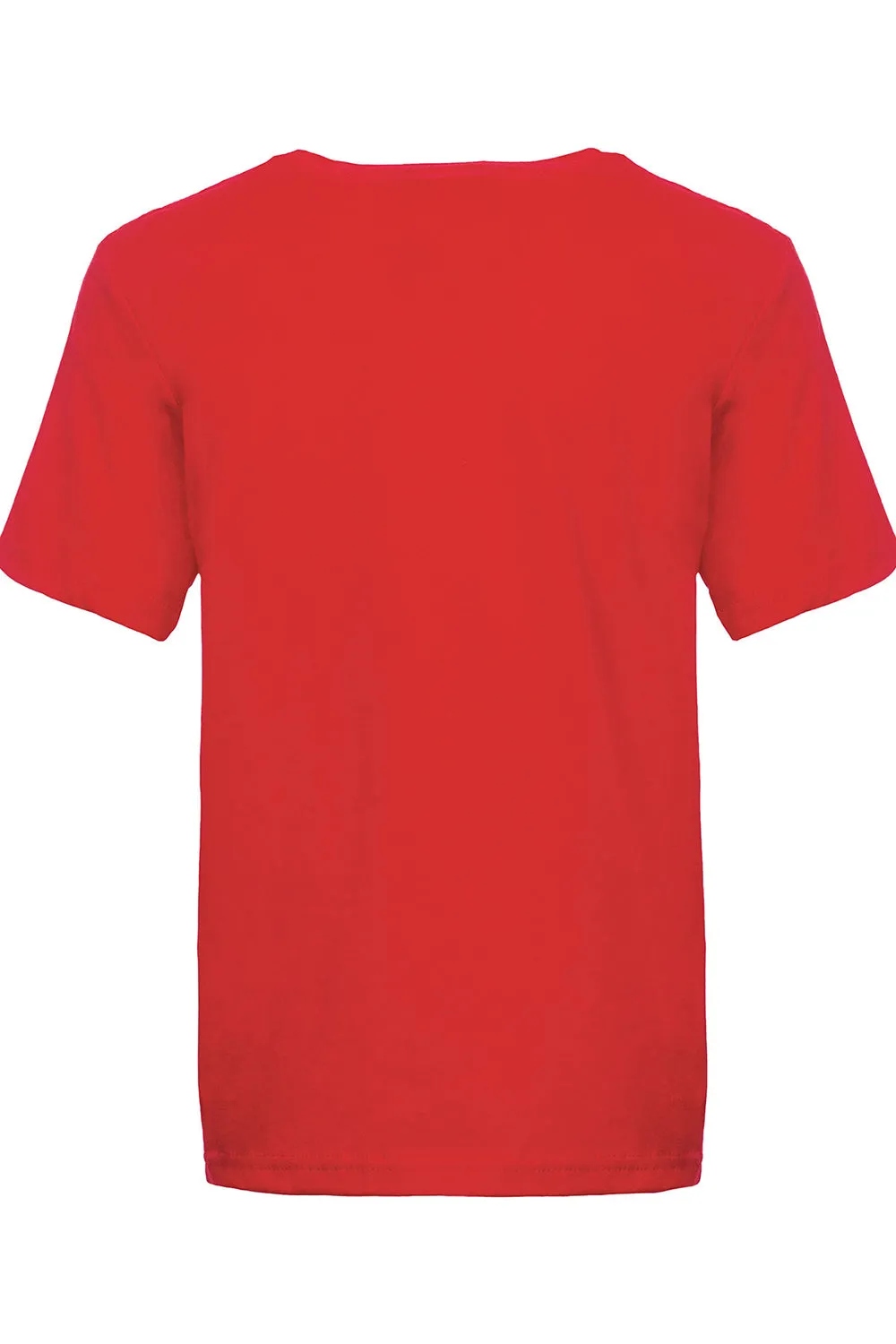 Next Level Youth Fine Jersey Short Sleeve Crewneck T-Shirt - Red