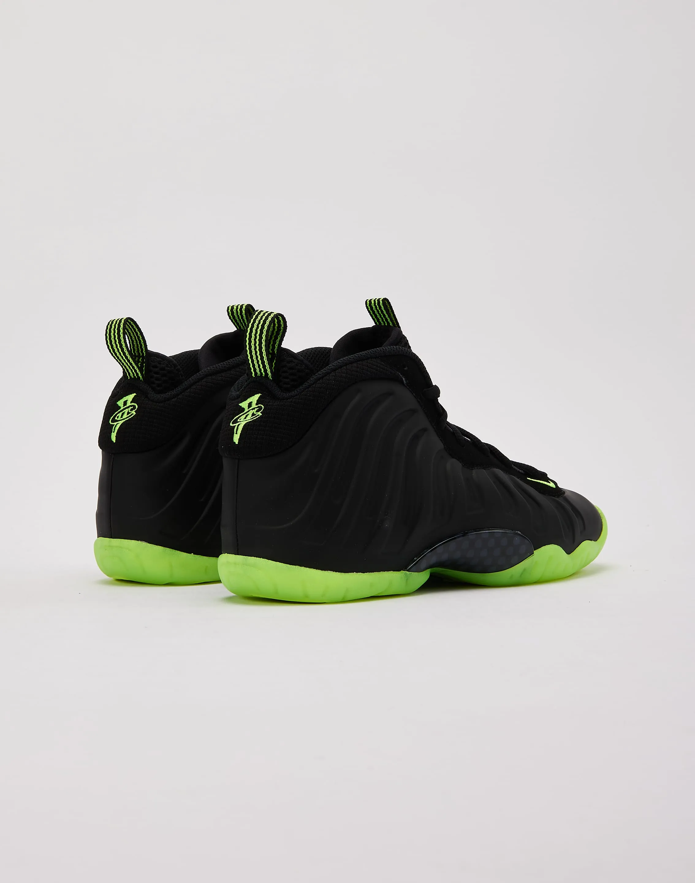 Nike Little Posite One 'Black Volt' Grade-School