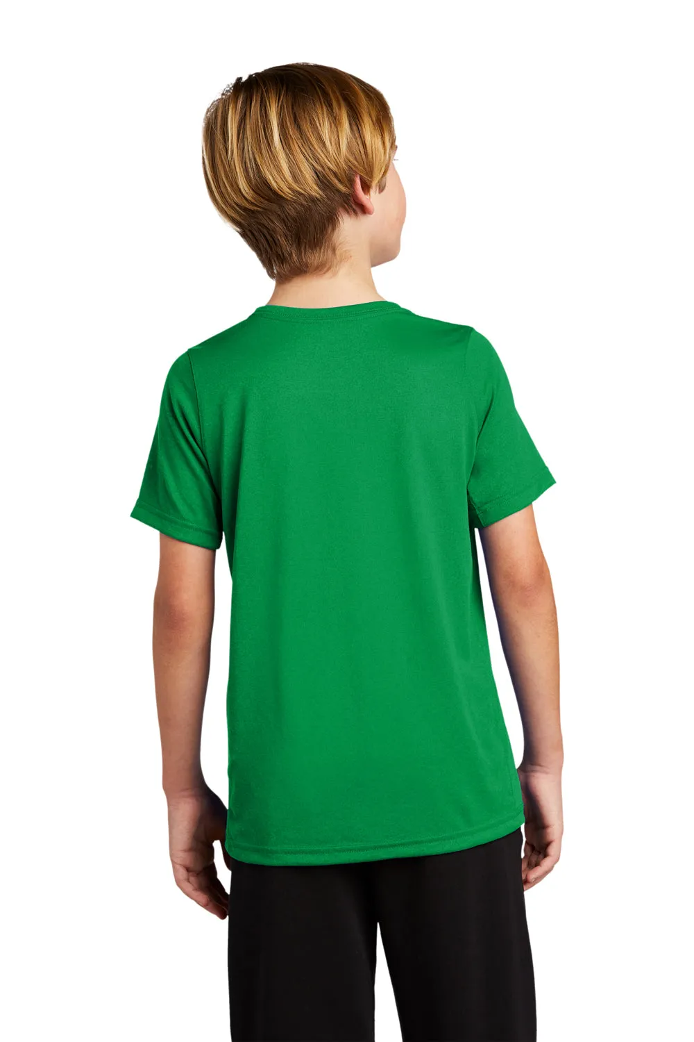 Nike Youth Legend Dri-Fit Moisture Wicking Short Sleeve Crewneck T-Shirt - Apple Green