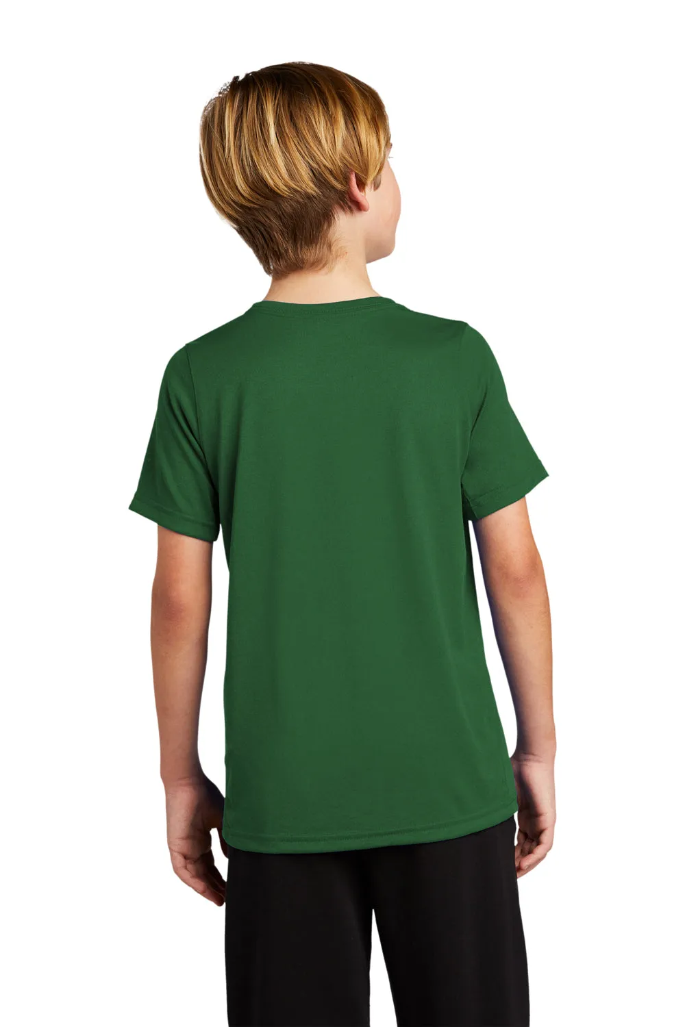 Nike Youth Legend Dri-Fit Moisture Wicking Short Sleeve Crewneck T-Shirt - Gorge Green