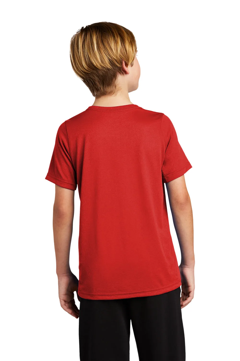 Nike Youth Legend Dri-Fit Moisture Wicking Short Sleeve Crewneck T-Shirt - University Red