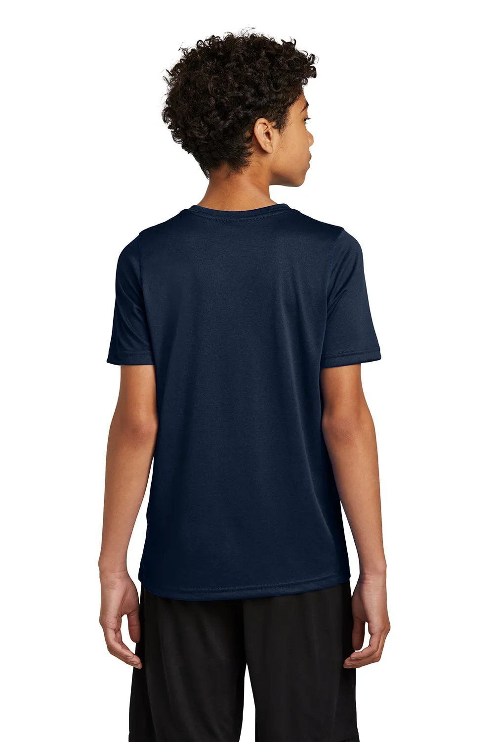Nike Youth rLegend Dri-Fit Moisture Wicking Short Sleeve Crewneck T-Shirt - College Navy Blue