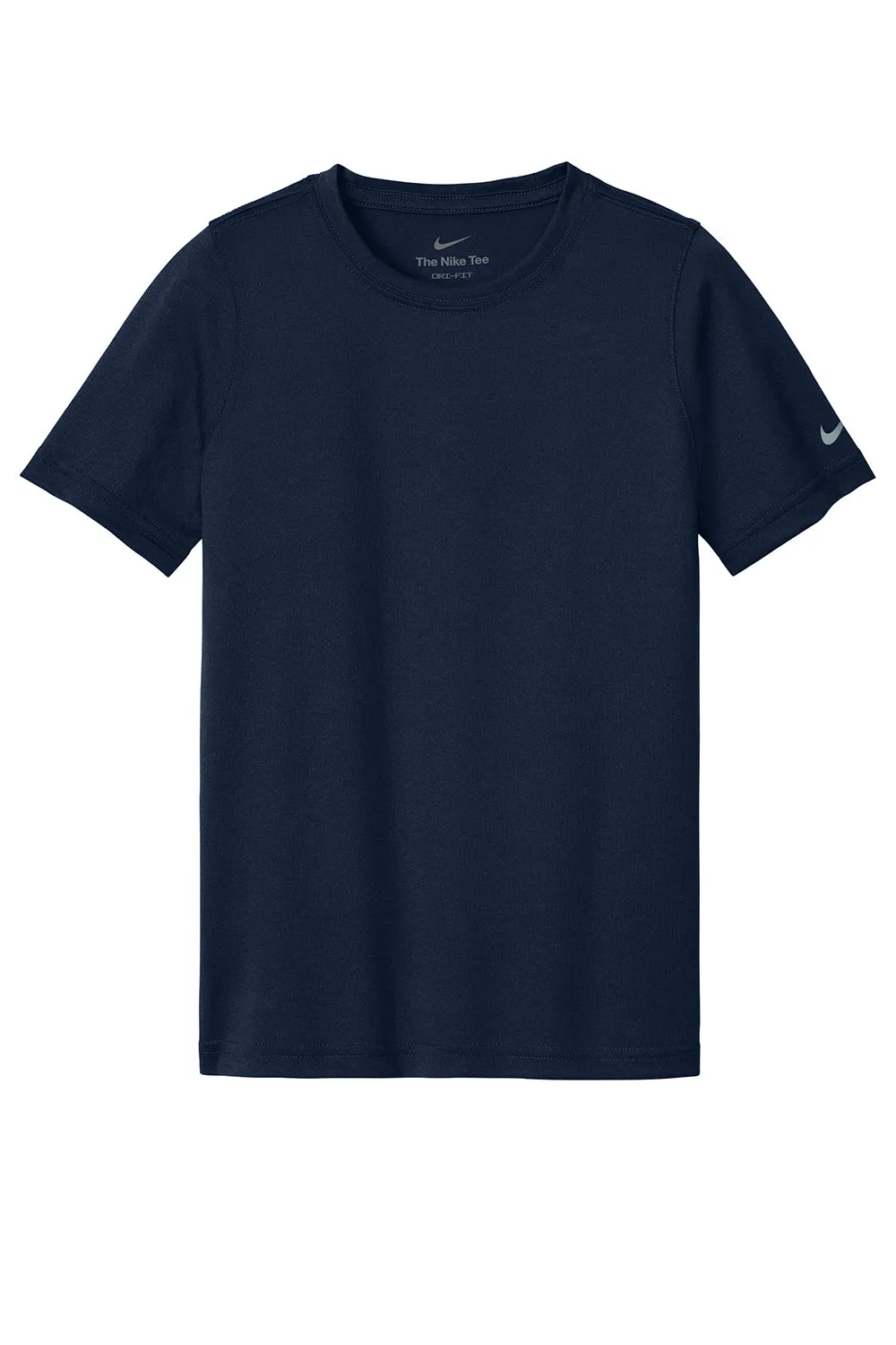 Nike Youth rLegend Dri-Fit Moisture Wicking Short Sleeve Crewneck T-Shirt - College Navy Blue