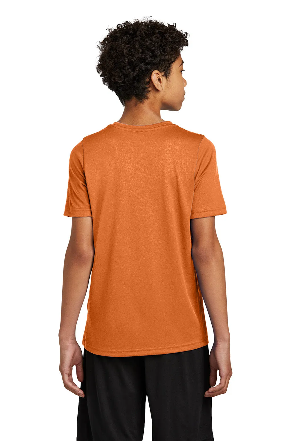 Nike Youth rLegend Dri-Fit Moisture Wicking Short Sleeve Crewneck T-Shirt - Desert Orange