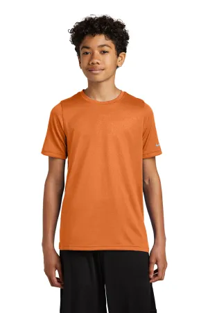 Nike Youth rLegend Dri-Fit Moisture Wicking Short Sleeve Crewneck T-Shirt - Desert Orange