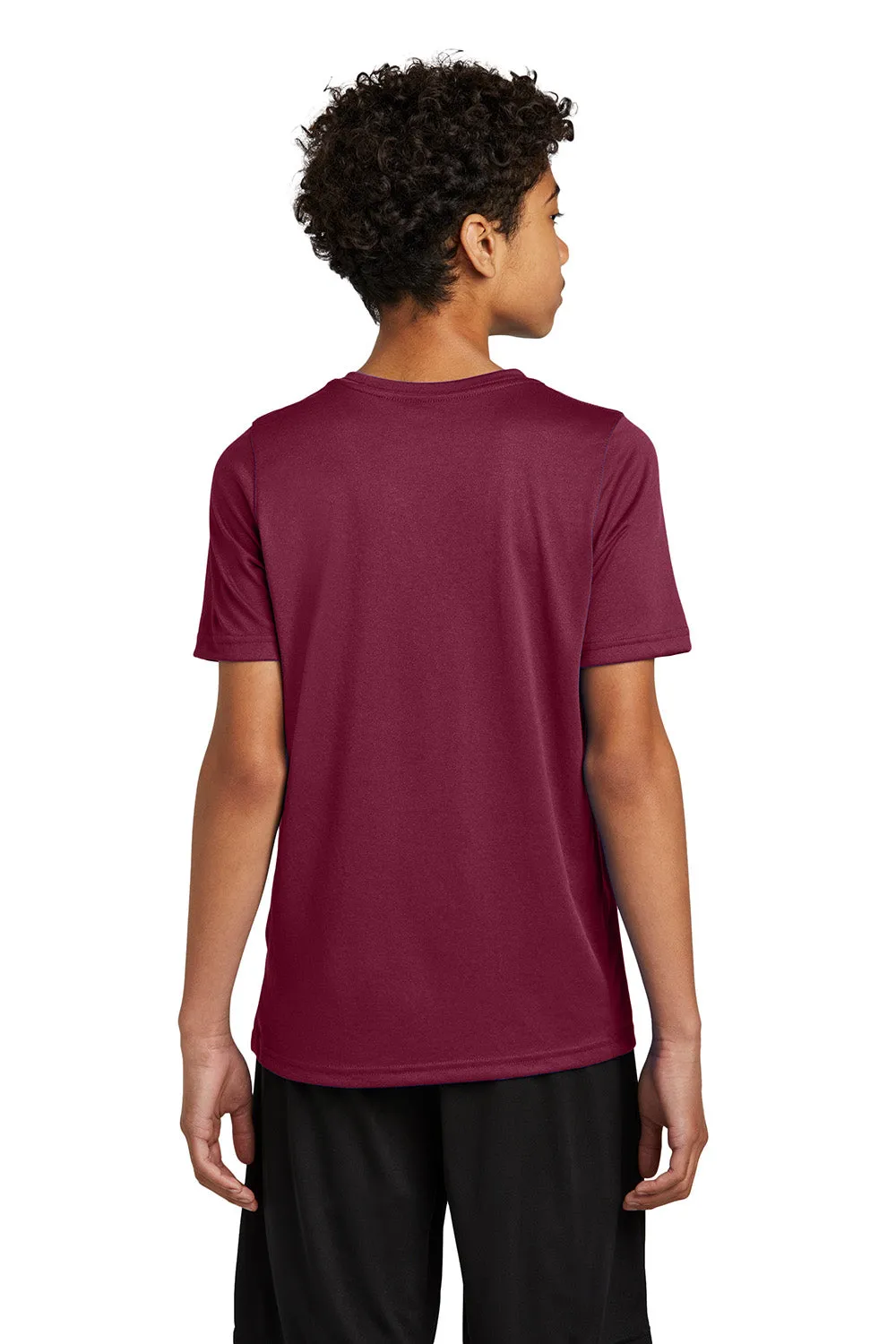 Nike Youth rLegend Dri-Fit Moisture Wicking Short Sleeve Crewneck T-Shirt - Team Maroon